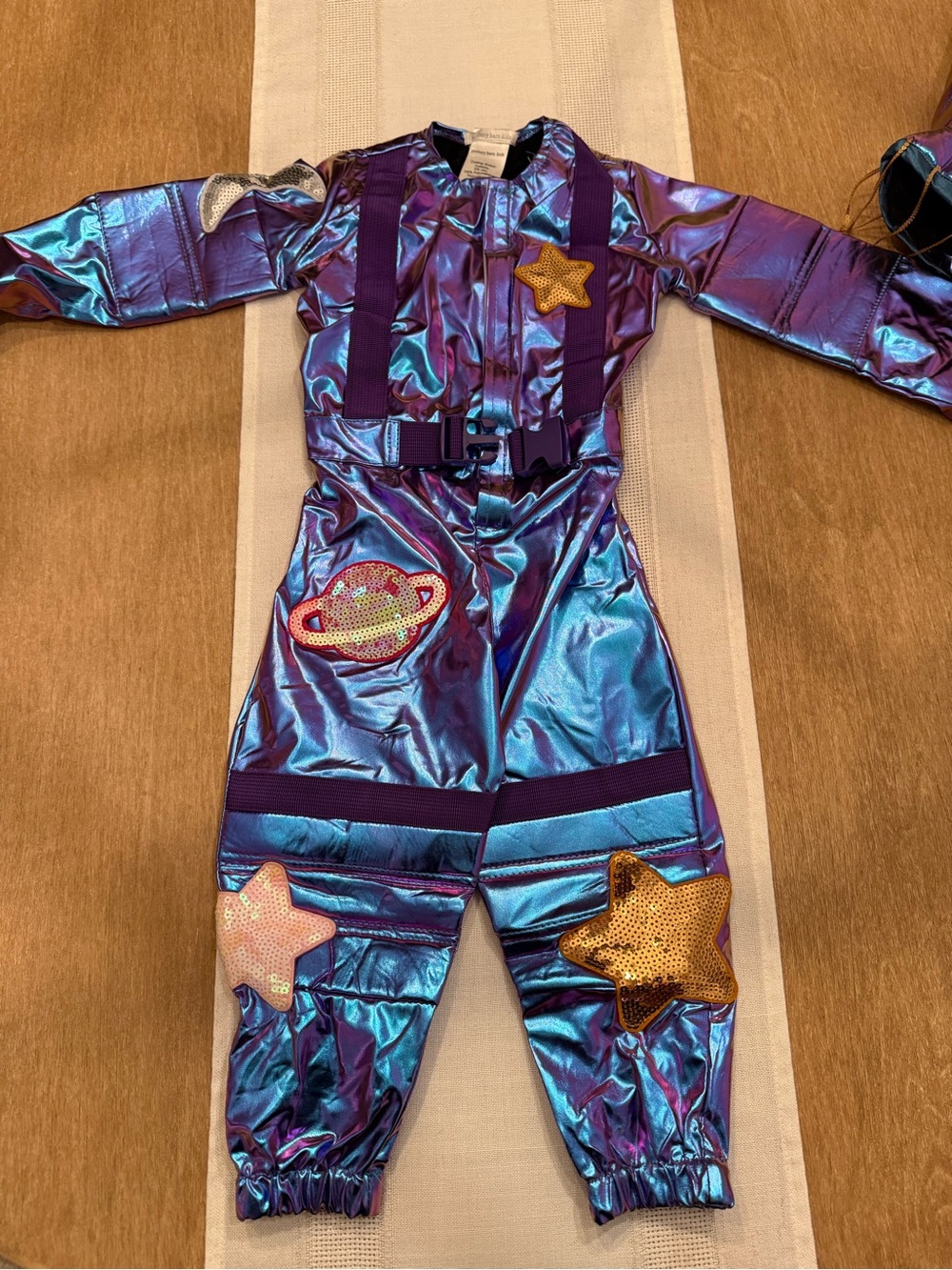 PotteryBarnKids Light-Up Cosmic Sparkle Astronaut Halloween Costume